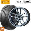 【10/27 10:59迄 全品P5倍&クーポン】225/40R18 92Y XL コンチネンタル マックスコンタクト MC7 正規品 エンケイ レーシング NVR5 SS 18-8.5J 国産車用 サマータイヤホイール4本セット