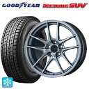 【8/20限定 最大3万円OFFクーポン】2024年製 225/65R17 102Q グッドイヤー アイスナビ SUV # エンケイ レーシング NVR5 SS 17-7.5J 国産車用 スタッドレスタイヤホイール4本セット