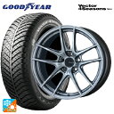 225/45R18 91H グッドイヤー ベクターフォーシーズンズ ハイブリッド エンケイ レーシング NVR5 SS 18-8.5J 国産車用 オールシーズン...