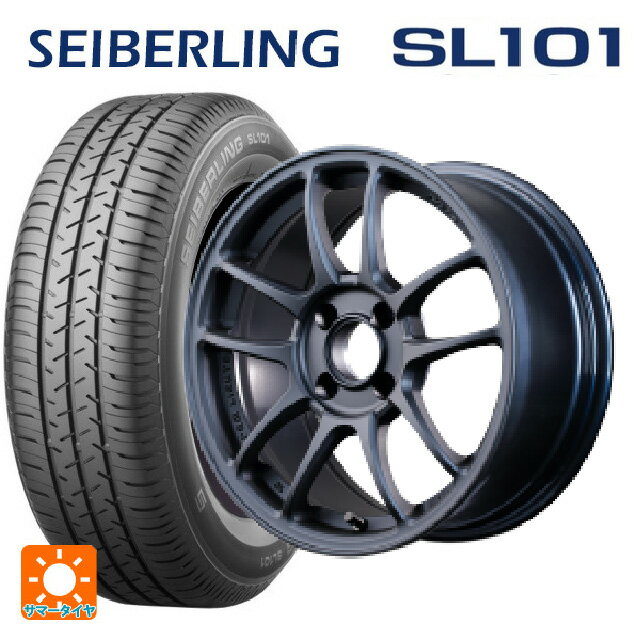 【6/15〜16限定 全品P5倍＆クーポン】175/65R15 84S セイバーリング セイバーリング SL101(ブリヂストン工場生産） レイズ グラムライツ 57IR 2ZZ 15-7J 国産車用 サマータイヤホイール4本セット