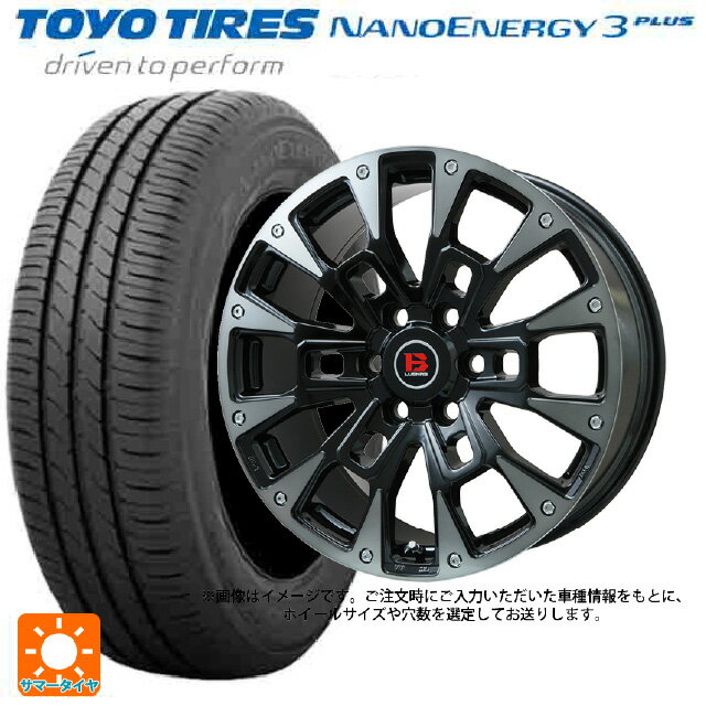 【6/11 1:59迄 全品ポイント5倍】215/45R18 89W トーヨー ナノエナジー3プラス ビックウェイ ビーラグナス ビーアールディー ブラックポリッシュ/ブラッククリア 18-7.5J 国産車用 サマータイヤホイール4本セット