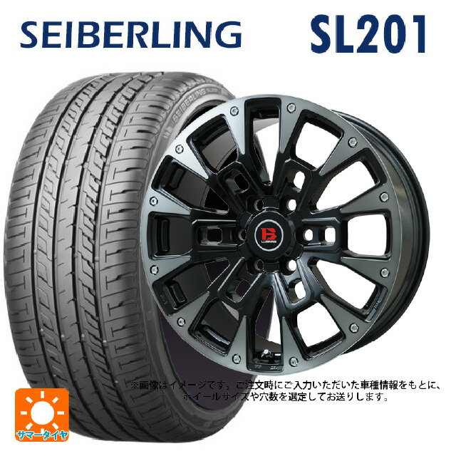 【6/22 20時〜 全品P5倍＆クーポン】165/55R14 72V セイバーリング セイバーリング SL201(ブリヂストン工場生産） ビックウェイ ビーラグナス ビーアールディー ブラックポリッシュ/ブラッククリア 14-4.5J 国産車用 サマータイヤホイール4本セット
