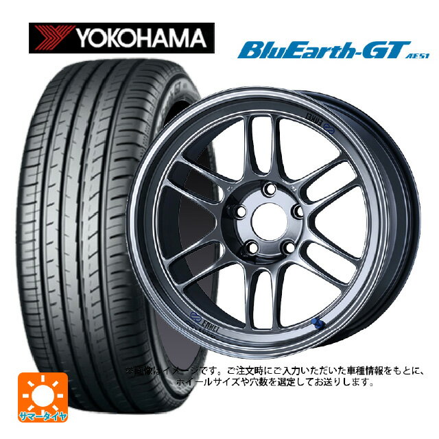 185/60R16 86H ヨコハマ ブルーアースGT AE51 エンケイ レーシング RPF1 SBC 16-7J 国産車用 サマータイヤホイール4本セット(2)