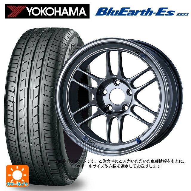 【6/15〜16限定 全品P5倍＆クーポン】185/60R15 84H ヨコハマ ブルーアースEs ES32 # エンケイ レーシング RPF1 SBC 15-7J 国産車用 サマータイヤホイール4本セット