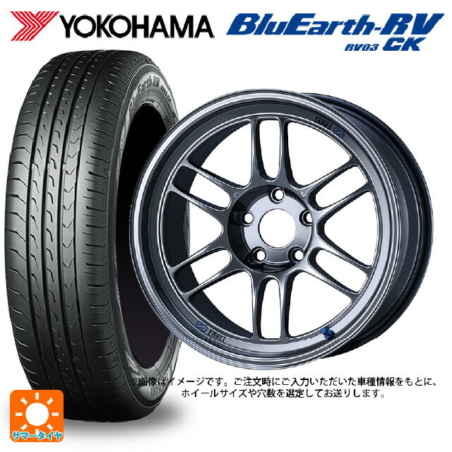 【6/22 20時〜 全品P5倍＆クーポン】175/55R15 77V ヨコハマ ブルーアース RV03CK # エンケイ レーシング RPF1 SBC 15-7J 国産車用 サマータイヤホイール4本セット