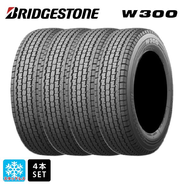 【5/9 20時〜 最大3万円OFFクーポン】スタッドレスタイヤ4本 145/80R12 80/78N 12インチ ブリヂストン W300 正規品 BRIDGESTONE W300 新品