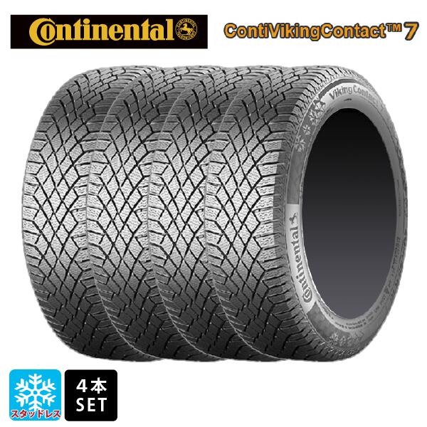 【6/11 1:59迄 全品ポイント5倍】スタッドレスタイヤ4本 155/65R14 75T 14インチ コンチネンタル コンチバイキングコンタクト7 正規品 CONTINENTAL ContiVikingContact7 新品