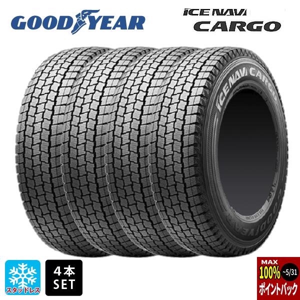 スタッドレスタイヤ4本 155/80R12 88/87N 12インチ グッドイヤー アイスナビ カーゴ GOODYEAR ICE NAVI CARGO 新品