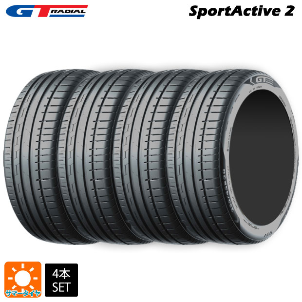 サマータイヤ4本 225/40R19 93Y XL 19インチ WEB限定販売 GTラジアル スポーツアクティブ 2 WEB限定販売 GT Radial SPORTACTIVE 2 新品