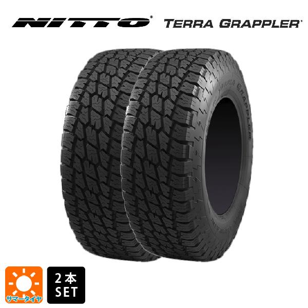 即日発送 【最大3万円OFFクーポン 5/16 1:59迄】サマータイヤ2本 2022年製 265/65R17 110S 17インチ ニットー テラグラップラー NITTO TERRA GRAPPLER 新品