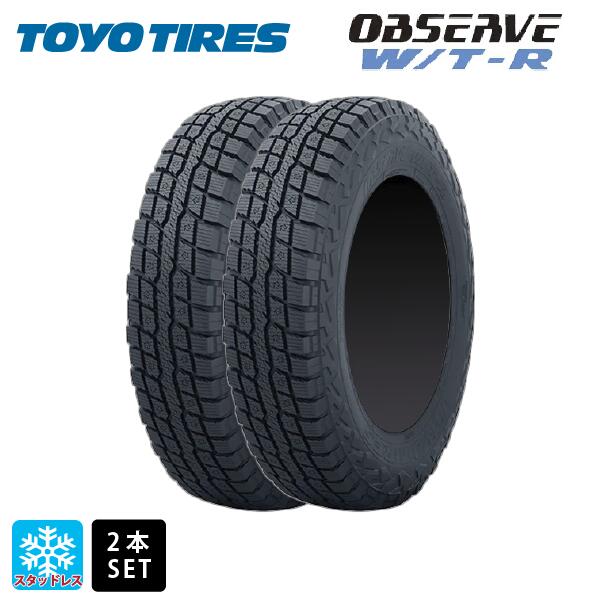 スタッドレスタイヤ2本 185/85R16 105N 16インチ トーヨー オブザーブ W/T-R TOYO OBSERVE W/T-R 新品