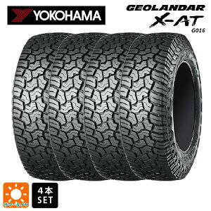 サマータイヤ4本 265/70R16 116T XL 16インチ ヨコハマ ジオランダー X-AT G016 ブラックレター YOKOHAMA GEOLANDAR X-AT G016(RBL) 新品