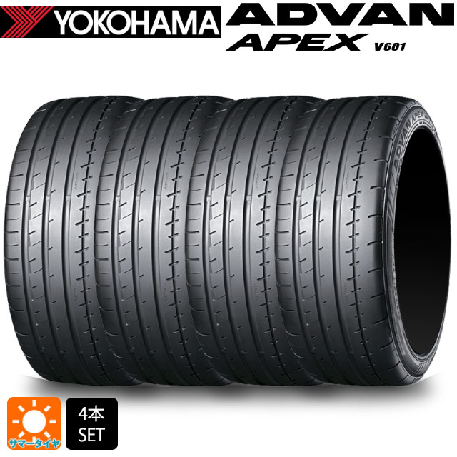 サマータイヤ4本 225/35R19 88Y XL 19インチ ヨコハマ アドバン アペックス V601 YOKOHAMA ADVAN APEX V601 新品