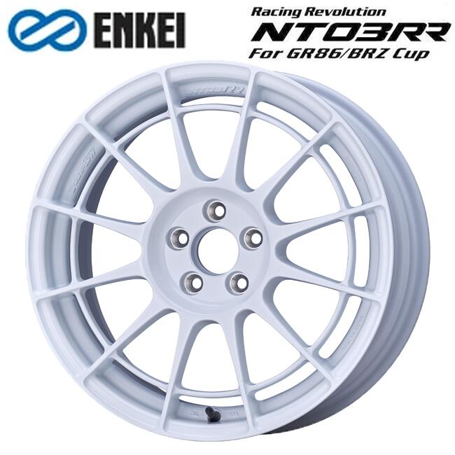 【5/9 20時〜 最大3万円OFFクーポン】在庫有り エンケイ レーシングレボリューション NT03RR For GR86 / BRZ Cup（NTR1775445100W） W 17×7.5 44 5/100 新品ホイール1本