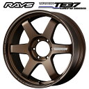 【6/22 20時~ 全品P5倍&クーポン】レイズ ボルクレーシング TE37ウルトラ ラージPCD BR 18×9 +15 6/139.7 112新品ホイール1本