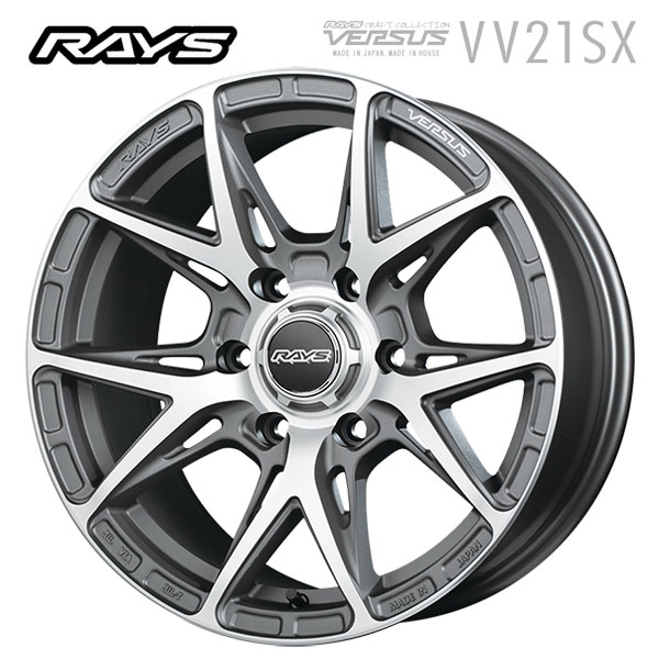 【6/22 20時〜 全品P5倍＆クーポン】レイズ ベルサス クラフトコレクション VV21SX M4 17×8 ±0 6/139.7 106.1新品ホイール1本