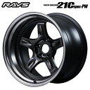 【6/22 20時~ 全品P5倍&クーポン】レイズ ボルクレーシング 21C スペック-PW PW 18×9 +30 5/100 65新品ホイール1本