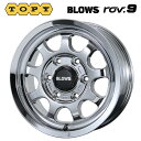 トピー ブロウズ ロブナイン Chrome 15×6 +33 6/139.7 106新品ホイール1本