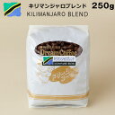 コーヒー豆 ブレンドコーヒー キリマンジャロブレンド キリマンブレンド 250g(キリマンジャロ:コロンビア:ブラジル=4:3:3)コーヒー 珈琲 珈琲豆 母の...