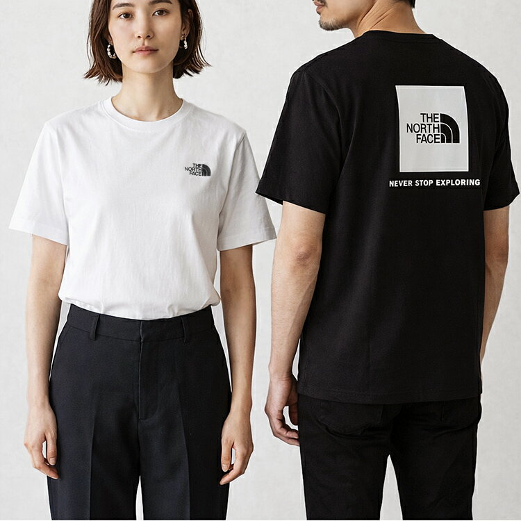 ノースフェイス Tシャツ メンズ 半袖 ブランド ロゴ ワンポイント 無地 レディース ユニセックス エボリューション ボックス NSE レギュラー THE NORTH FACE MENS EVOLUTION BOX NSE SHORT SLEEVE TEE NF0A8B6K メール便送料無料 
