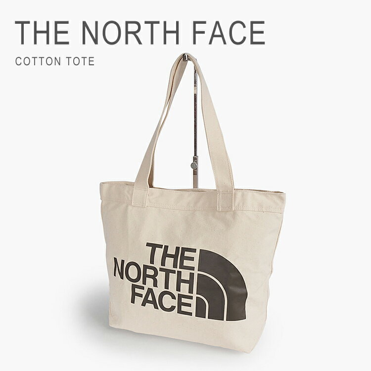 ノースフェイス バッグ トートバッグ キャンバス ブランド レディース メンズ 高校生 A4 横 通学 生成り コットントートバッグ THE NORTH FACE COTTON TOTE NF0A3VWQR17 【メール便送料無料】[M便 1/1]のサムネイル