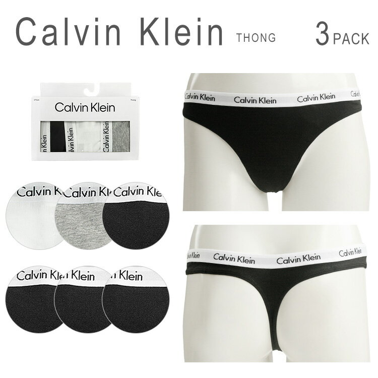 JoNC fB[X  V[c TobN 3Zbg Calvin Klein Thongs QD3587   