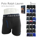 Polo Ralph Lauren ラルフローレン ボクサーパンツ セット 前開き メンズ ボクサー ブランド パンツ 下着 男性下着 メンズ下着 3枚セット 3枚組 3パック おしゃれ ポロラルフローレン 父の日 Polo Ralph Lauren P3 4D-Flex Boxer Briefs LFBBP3 LBBBP3 L4BBP3 メール便送料無料 [M便 1/1]