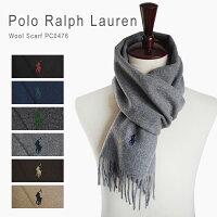 ラルフローレン マフラー メンズ レディース 無地 ストール ウール ポロ ポロラルフローレン POLO RALPH LAUREN Scarf PC0476