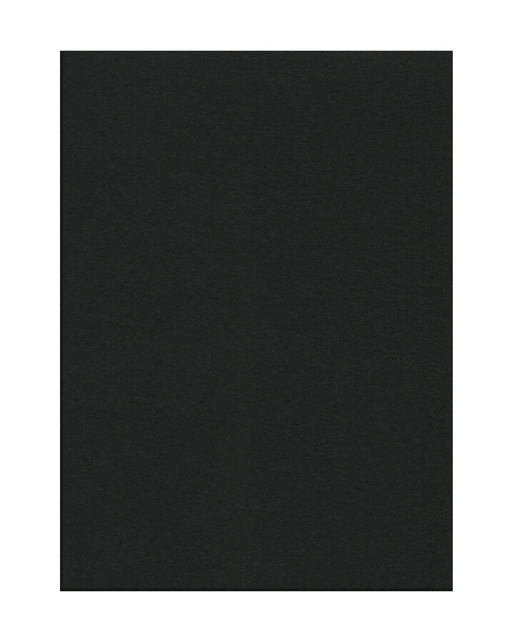 高級フェルト 半紙判 黒2mm （270×360mm）