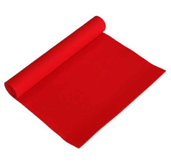 書道下敷 嵯峨毛氈 半切 赤2mm