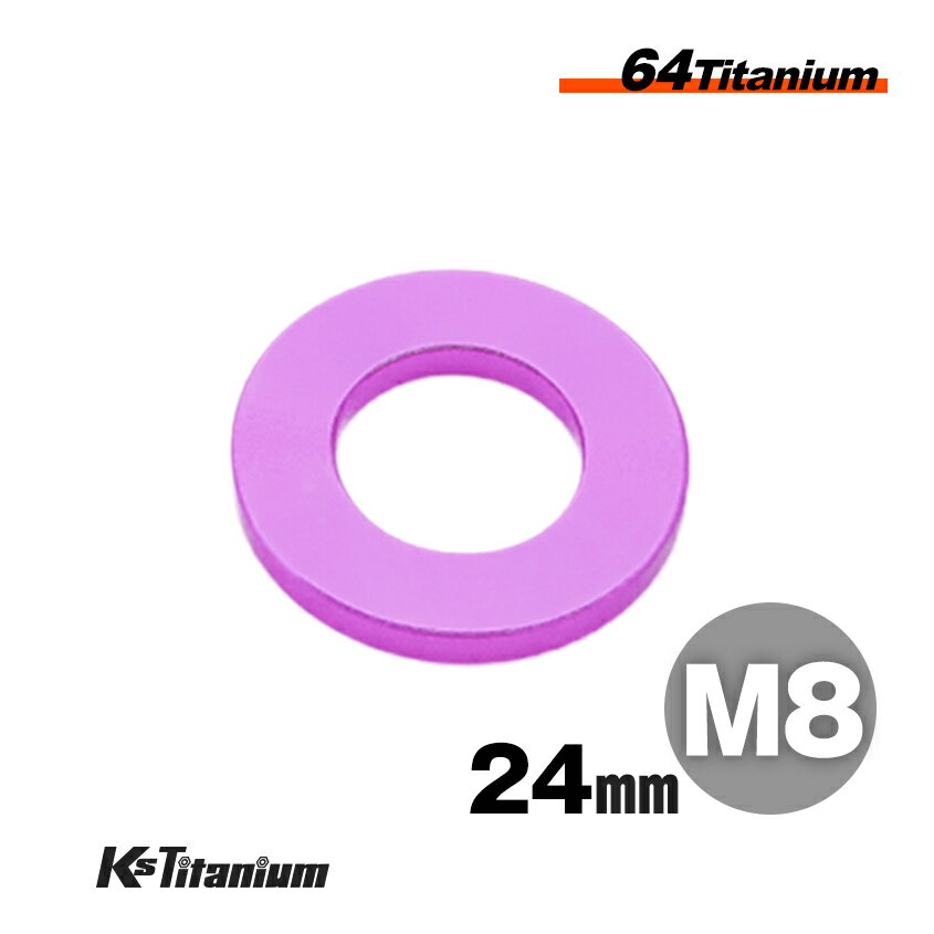  å㡼 ѡץ  M8 :24mm :1.7mm ѡץ   磻ɥ ¶ 顼 ڡ Ti-...