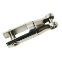 アンカーコネクタ 92mm スイベルタイプ 耐塩 耐食性 耐孔食材料 【SUS316 ステンレス】 ボート 船 アンカー チェーンの接続に