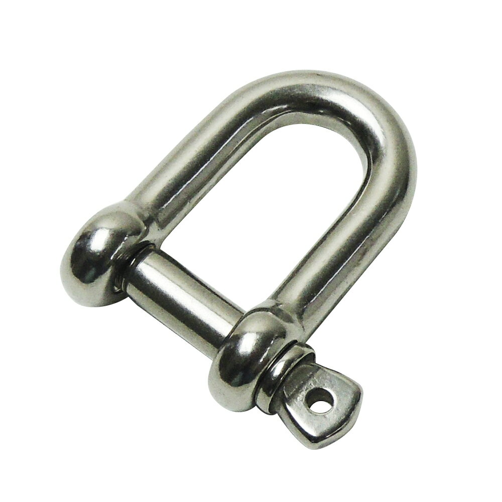 SUS316 ステンレス シャックル 10mm D型 マリンスペック ステンレスシャックル 耐塩 耐孔食素材 屋外用..