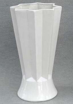 陶器傘立て【星型】ホワイト U-108 WH 送料無料 【北海道・沖縄・離島 発送不可】