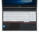 ノート用キーボードカバー(富士通 LIFEBOOK Aシリーズ用) ≪サンワサプライ≫ FA-NLIFEA2W 【離島 発送不可】