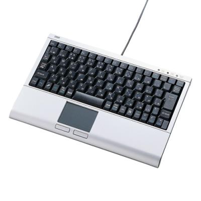 タッチパッド付キーボード(シルバー) ≪サンワサプライ≫ SKB-TP01SVN 【送料無料】【離島 発送不可】