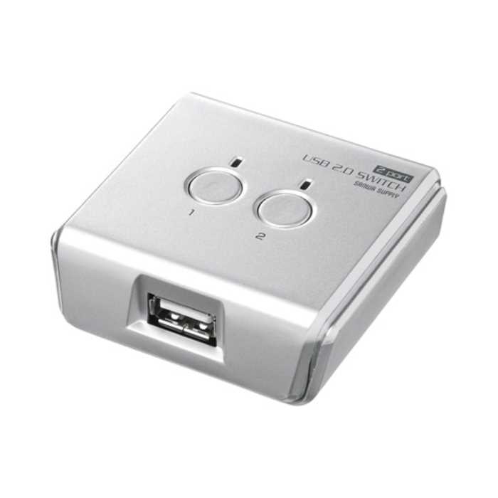 USB2.0手動切替器（2回路）　≪サン