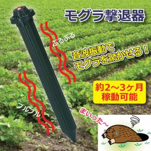 モグラ撃退器(電池式) ≪後藤≫　808551 【北海道・沖縄・離島 発送不可】