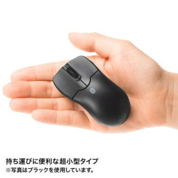 Bluetooth3.0 ブルーLEDマウス（レッド）　≪サンワサプライ≫　MA-BTBL27R 【離島 発送不可】