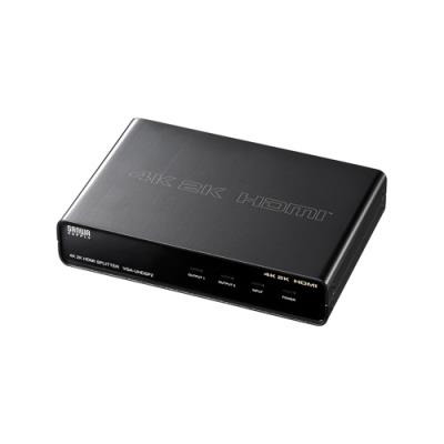 4K2K対応HDMI分配器（2分配）　≪サンワサプライ≫　VGA-UHDSP2　【離島 発送不可】