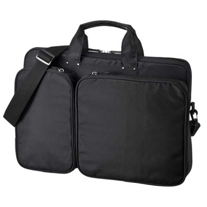 衝撃吸収PCケース（15.6インチワイド対応 ブラック） ≪サンワサプライ≫ BAG-P22BK 【離島 発送不可】