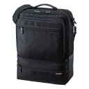 3WAYビジネスバッグ（15.6インチワイド・ブラック・縦型・通勤用）　≪サンワサプライ≫　BAG-3WAY23BK 【離島 発送不可】