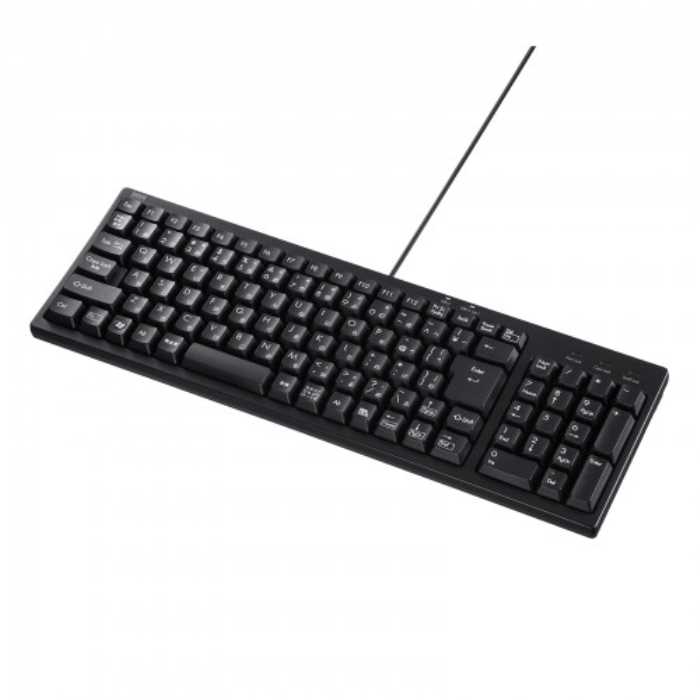USBハブ付コンパクトキーボード　≪サンワサプライ≫　SKB-KG2UH3BK 【離島 発送不可】