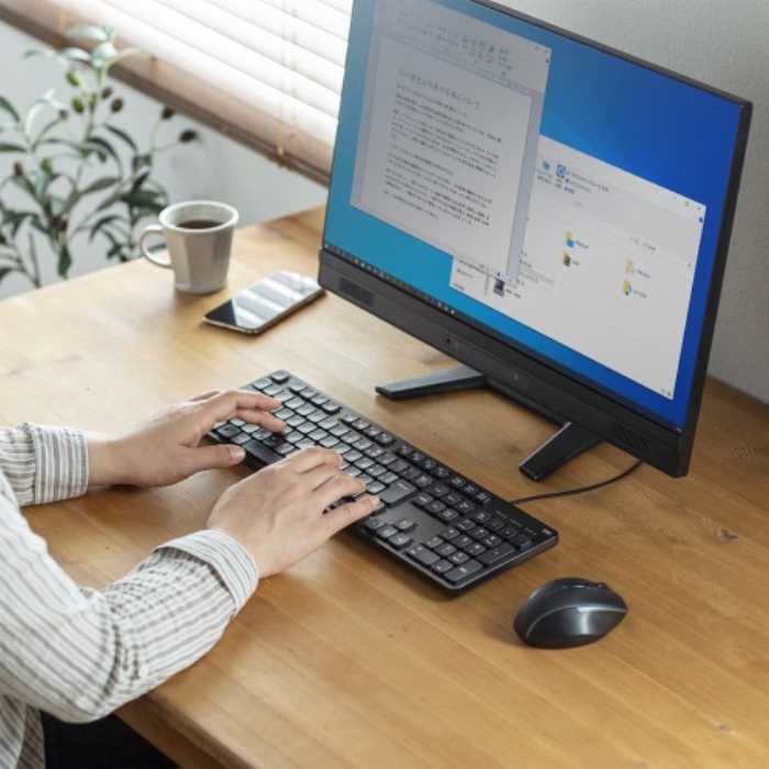 静音キーボード（有線・テンキーあり）　≪サンワサプライ≫　SKB-SL37BK　【送料無料】【離島 発送不可】