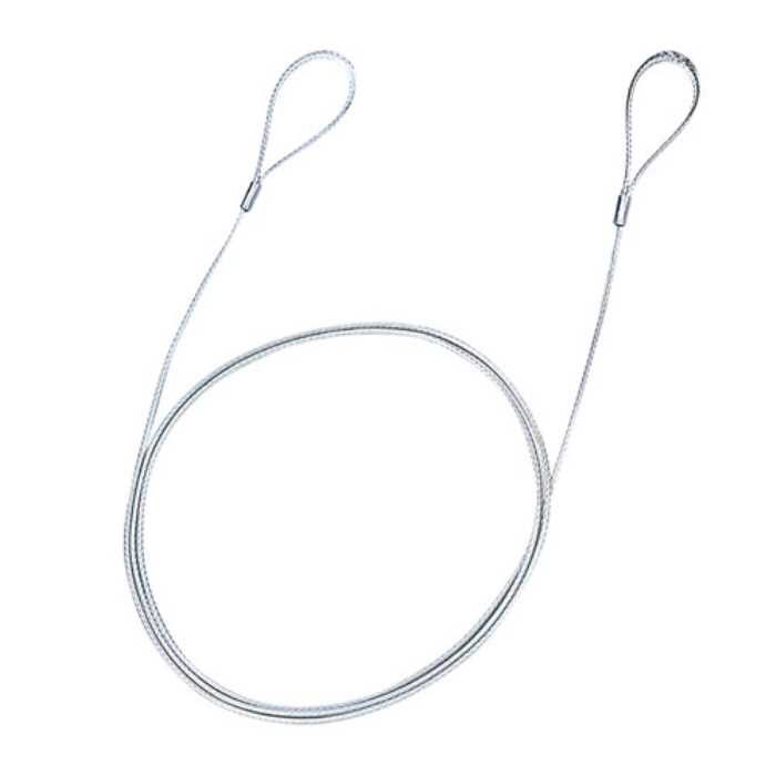 樂天商城 - eセキュリティ（ワイヤー、長さ1.5m・直径1.0mm）　≪サンワサプライ≫　SLE-6W 【離島 発送不可】