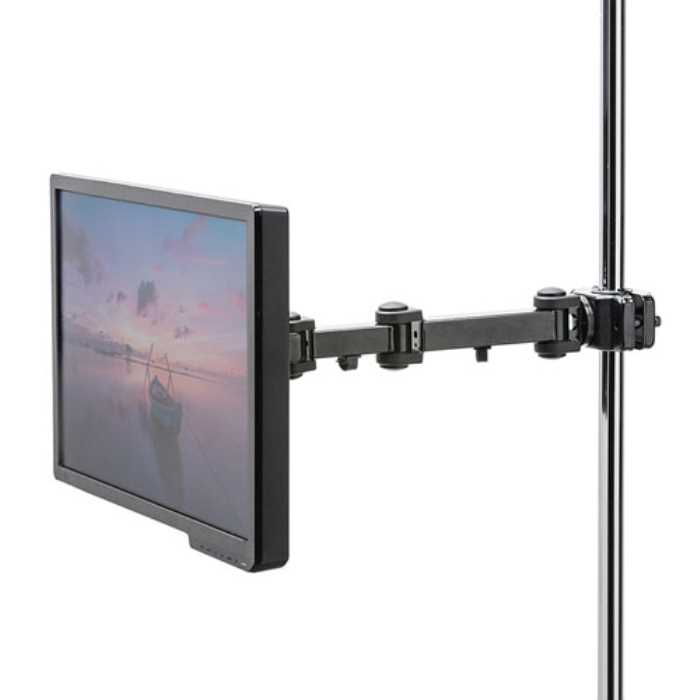 高耐荷重支柱取付けモニターアーム ≪サンワサプライ≫ CR-LA358 【離島 発送不可】 [2]