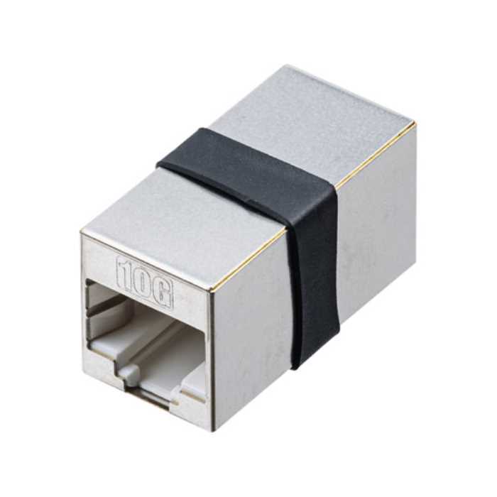 RJ-45用中継アダプタ（カテゴリ7）　≪サンワサプライ≫　ADT-EX-7STP 【離島 発送不可】