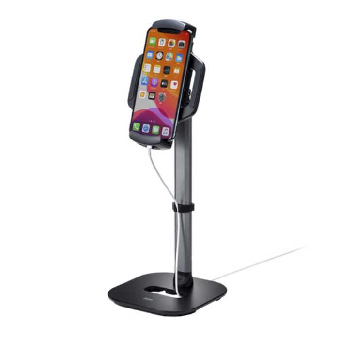 タブレット用伸縮アームスタンド（高さ調節タイプ）　≪サンワサプライ≫　PDA-STN39BK 【離島 発送不可】