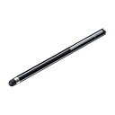 シリコンゴムタッチペン(ブラック・先端直径6mm) ≪サンワサプライ≫ PDA-PEN54BK 【離島 発送不可】