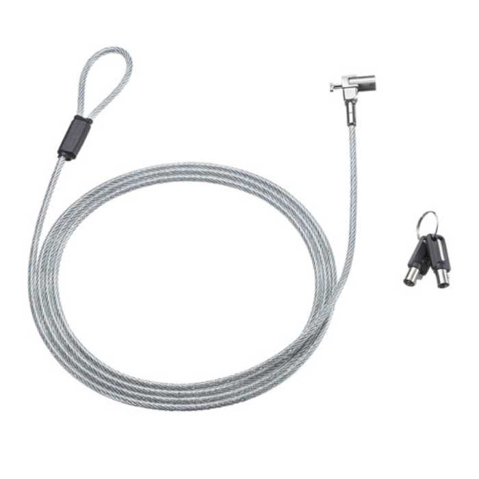 超小型シリンダセキュリティ（eセキュリティ・鍵No.1）　≪サンワサプライ≫　SLE-44S-1　【離島 発送不..